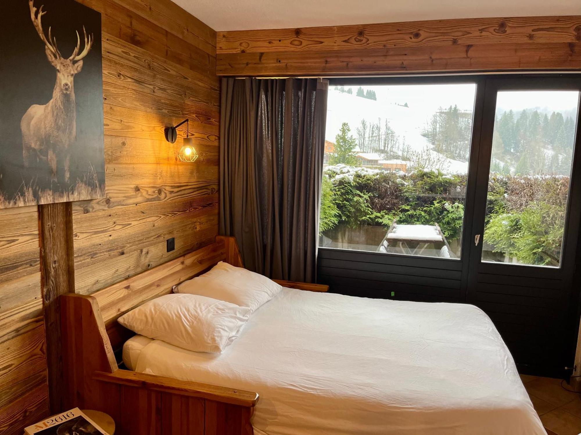 Appartement Cosy Avec Terrasse Sud - Proche Village La Clusaz Eksteriør bilde